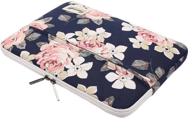 Чохол для ноутбука Canvaslife Sleeve 15"-16" Navy Rose (5906735410037) - зображення 4