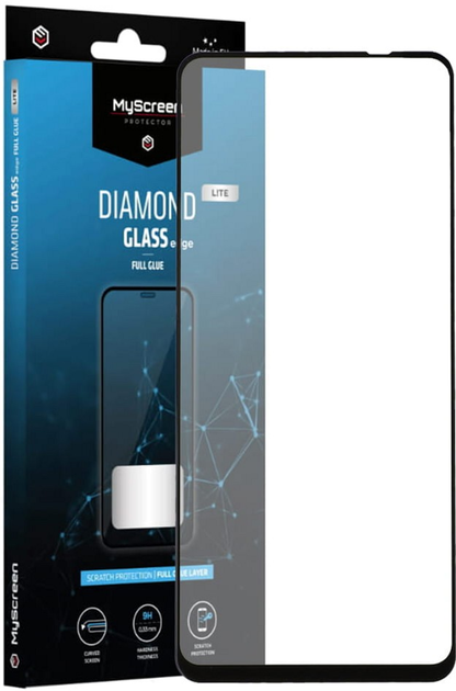 Szkło hartowane MyScreen Diamond Glass Lite Edge Full Glue do Motorola Moto G04/ G24 Power Black (5904433231343) - obraz 1