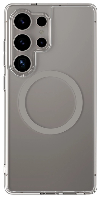 Etui AMAZINGthing Minimal Mag Case z pierścieniem magnetycznym do Samsung Galaxy S25 Ultra Grey (4896238001164) - obraz 1
