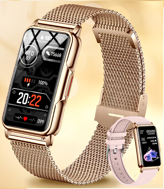 Смарт часы UWatch прямоугольные с двумя ремешками для Аndroid и IOS IP67 - изображение 2