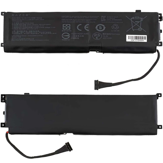 Аккумуляторная батарея для ноутбука Razer Blade 15 2021 (RC30-0328) ( 167256 ) - Фото 1 Аккумуляторная батарея для ноутбука Razer Blade 15 2021 (RC30-0328) ( 167256 ) - изображение 1