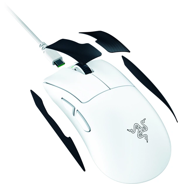 Миша Razer DeathAdder V4 PRO Wireless/USB White (RZ01-05330200-R3G1) - зображення 4