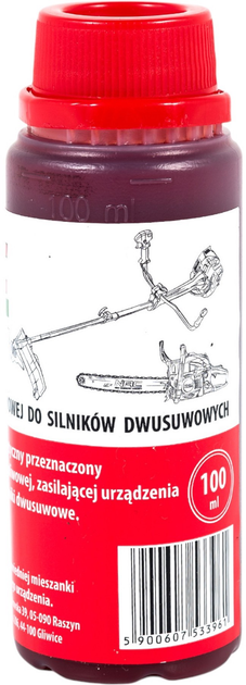 Olej do mieszanki paliwowej do silników dwusuwowych Nac MIX OIL 0.1 l - obraz 3
