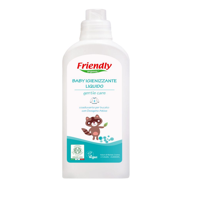 Органічний дезінфектор для прання дитячої білизни Friendly Organic 1000 мл - Фото 10 Органічний дезінфектор для прання дитячої білизни Friendly Organic 1000 мл - зображення 10