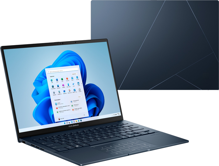Laptop ASUS ZenBook 14 OLED UX3405CA-PZ060W (90NB14W3-M00220) Ponder Blue + firmowy pokrowiec - obraz 6