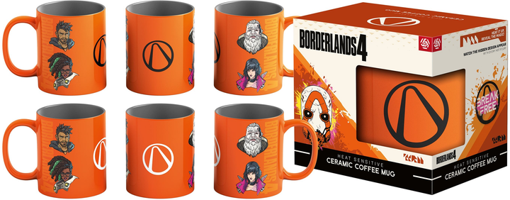 Kubek termoaktywny GOOD LOOT Borderlands 4 Hunters Icon (5908305249849) - obraz 4