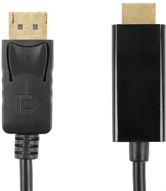 Кабель Accura DisplayPort > HDMI 1.8m Black (5902012925737) - зображення 2