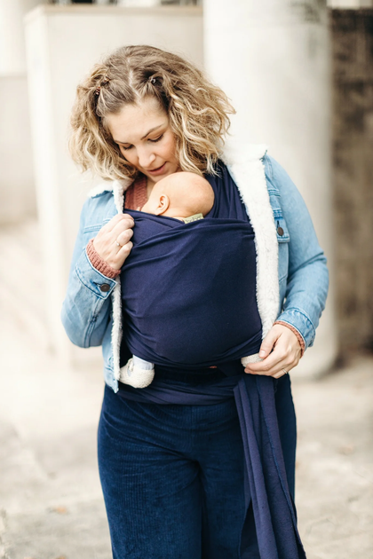 Слінг-шарф Boba Wrap Navy Blue (896921002649) - зображення 11
