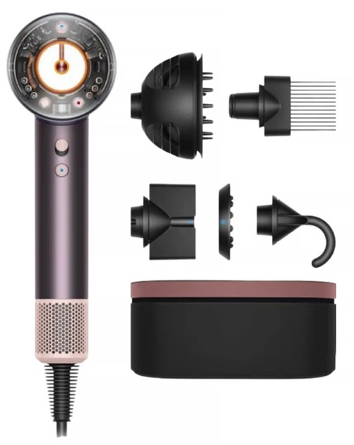 Фен Dyson HD16 Supersonic Nural Jasper Plum Слива з кейсом (599003