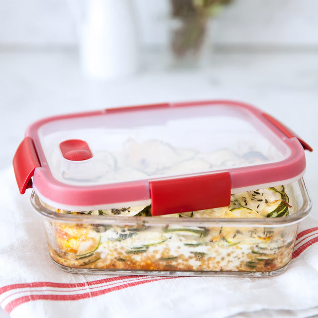Pojemnik na żywność Curver Smart Cook prostokątny 0.9 l (3253920114006) - obraz 2