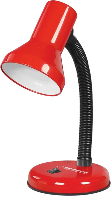 Lampa biurkowa Esperanza E27 Altair Czerwona (ELD108R) - obraz 1