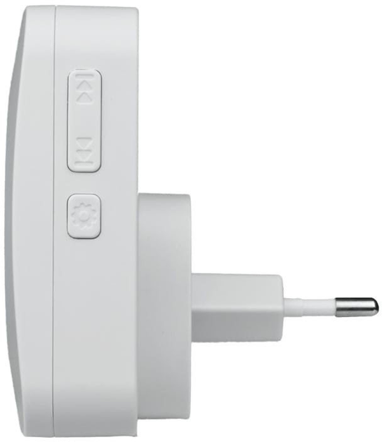 Dzwonek bezprzewodowy Lumio DB001W White (5350673903647) - obraz 6