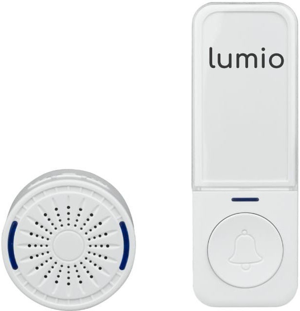 Dzwonek bezprzewodowy Lumio DB002W White (5350673903661) - obraz 3