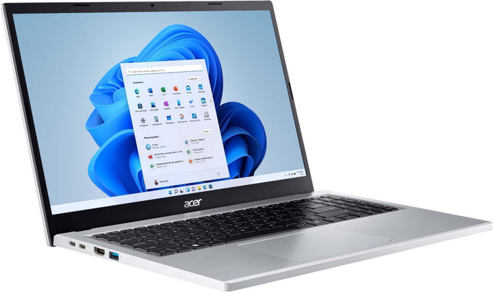 Laptop Acer Extensa 15 EX215-57-TCO (NX.EJCEP.001|16) Pure Silver - obraz 2