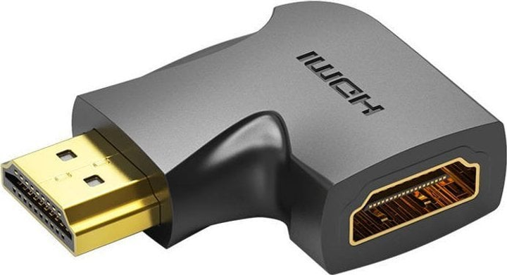 Adapter Vention HDMI - HDMI Black 2 szt. (6922794747944) - obraz 1