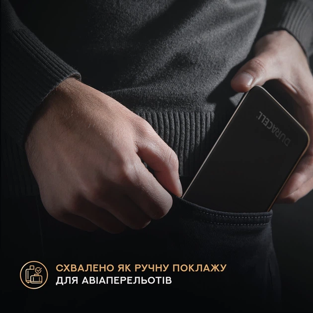 УМБ Duracell Charge Plus 10000 mAh 15W Black (DRPB3009A) - зображення 7