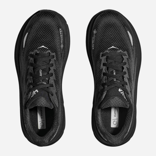Buty do biegania damskie z Gore-tex HOKA ONE ONE Clifton 9 GORE-TEX 1141490-BBLC 38 (6.5US) Czarne (197634407197) - obraz 7