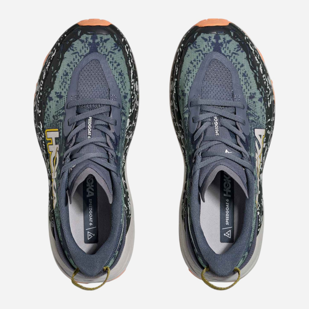 Жіночі кросівки для бігу HOKA ONE ONE Speedgoat 6 1147811-GMC 42.5 (10US) Сірі (198605138829) - зображення 7