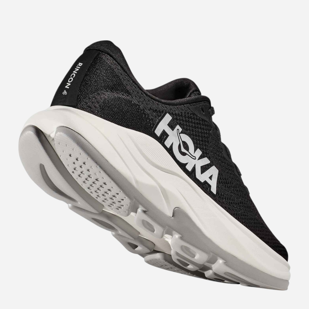 Чоловічі кросівки для бігу HOKA ONE ONE Rincon 4 1155130-BWHT 42.5 (9US) Чорні (197634472676) - зображення 5