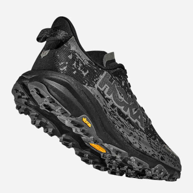 Жіночі кросівки для бігу з Gore-tex HOKA ONE ONE Speedgoat 6 GORE-TEX 1155151-BCKT 36.5 (5.5US) Чорні (197634477992) - зображення 3