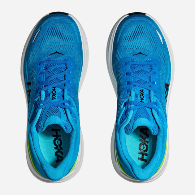 Чоловічі кросівки для бігу HOKA ONE ONE Bondi 9 1162011-SLHK 41.5 (8US) Блакитні (198605164323) - зображення 7
