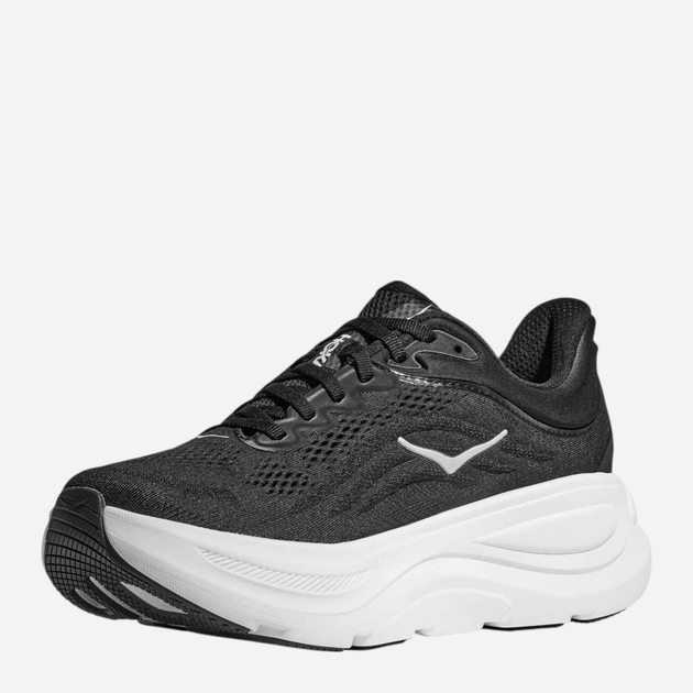 Жіночі кросівки для бігу HOKA ONE ONE Bondi 9 1162012-BWHT 40 (8US) Чорні (197634742557) - зображення 3