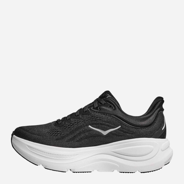 Жіночі кросівки для бігу HOKA ONE ONE Bondi 9 1162012-BWHT 40 (8US) Чорні (197634742557) - зображення 4