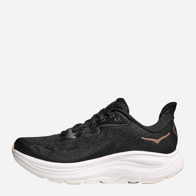 Жіночі кросівки для бігу HOKA ONE ONE Clifton 10 1162031-BRGL 38.5 (7US) Чорні (197634751139) - зображення 4
