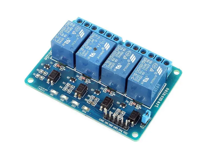 Arduino релейный модуль 4 канала, 12В - Фото 2 Arduino релейный модуль 4 канала, 12В - изображение 2