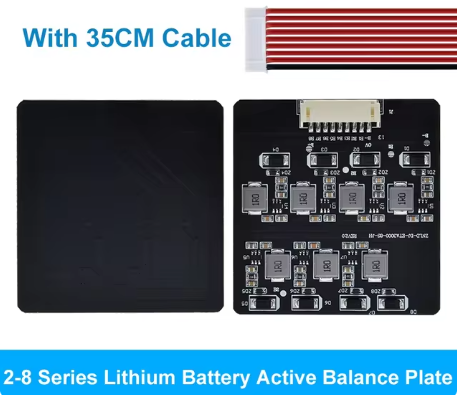 BMS 2S-8S 1,2A плата балансировки для Lifepo4, LTO, литиевых аккумуляторов - Фото 1 BMS 2S-8S 1,2A плата балансировки для Lifepo4, LTO, литиевых аккумуляторов - изображение 1
