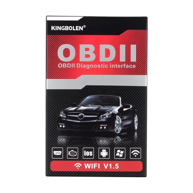 OBD II ELM327 WIFI, диагностика авто, сканер для поиска неисправностей, PIC25K80 - изображение 4