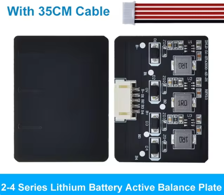 BMS 2S-4S 1,2A плата балансировки для Lifepo4, LTO, литиевых аккумуляторов - Фото 1 BMS 2S-4S 1,2A плата балансировки для Lifepo4, LTO, литиевых аккумуляторов - изображение 1