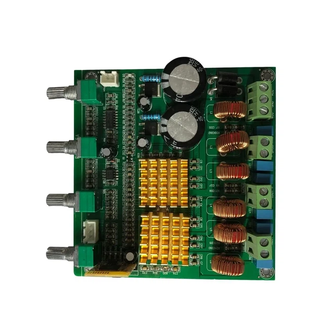 Аудіопідсилювач TPA3116D2 2х50 Вт+Сабвуфер 100 Вт, 22 - 26 В Bluetooth 5.0 - зображення 4