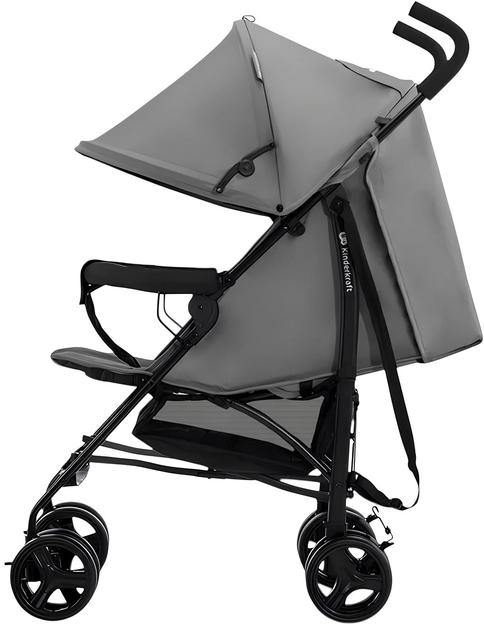 Wózek spacerowy KinderKraft Tik Stone Grey (KSTIK000GRY0000) (5902533922833) - obraz 4