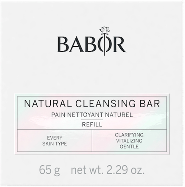 Засіб для вмивання обличчя Babor Natural у формі мила 65 г (4015165363231) - зображення 1