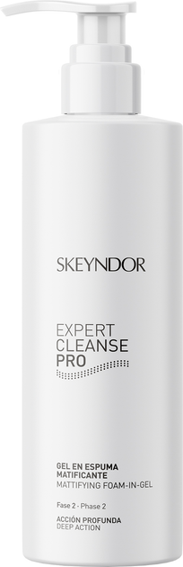 Гель-пінка для вмивання Skeyndor Expert Cleanse Pro матуюча 200 мл (8436542369596) - зображення 1