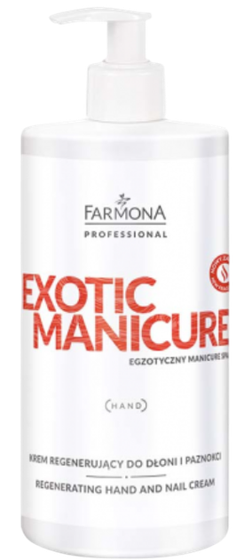 Krem do rąk i paznokci Farmona Exotic Manicure SPA regenerujący 500 ml (5900117097267) - obraz 1
