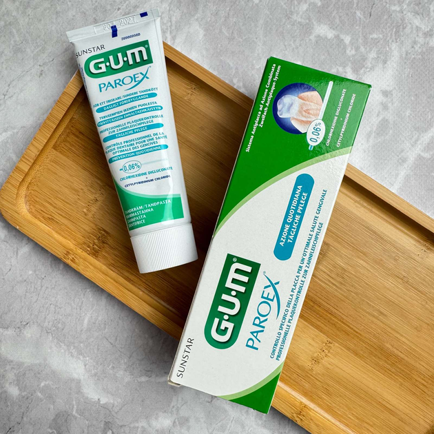 Зубная паста GUM PAROEX 0.06% 75 мл - изображение 1