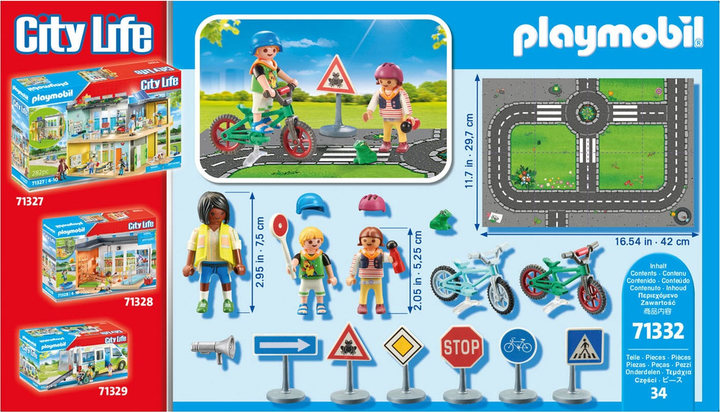 Набір ігрових фігурок Playmobil City Life Traffic Education (4008789713322) - зображення 4