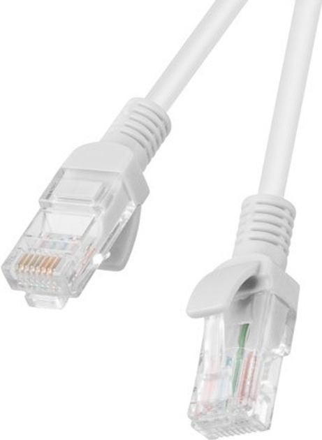 Патч-корд Lanberg Cat 6 UTP 5 m Grey (PCU6-10CC-0500-S) - зображення 2