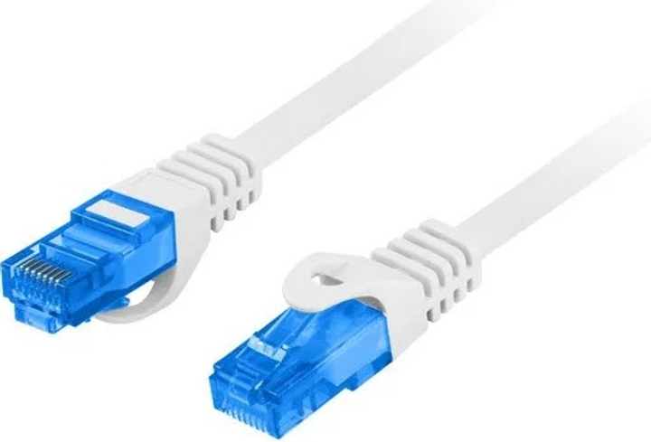 Patchcord Lanberg Cat 6a S/FTP LSZH CCA 10 m Grey (PCF6A-10CC-1000-S) - obraz 1
