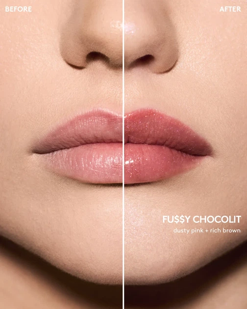Блеск для губ Fenty Beauty "Fu$$y Chocolit" Gloss Bomb Swirl Twisted Lip Luminizer - Фото 3 Блеск для губ Fenty Beauty "Fu$$y Chocolit" Gloss Bomb Swirl Twisted Lip Luminizer - изображение 3