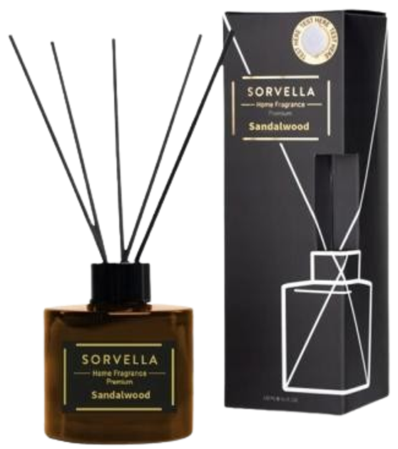 Dyfuzor zapachowy Sorvella Home Diffuser Sandalwood 120 ml (5905489911111) - obraz 1