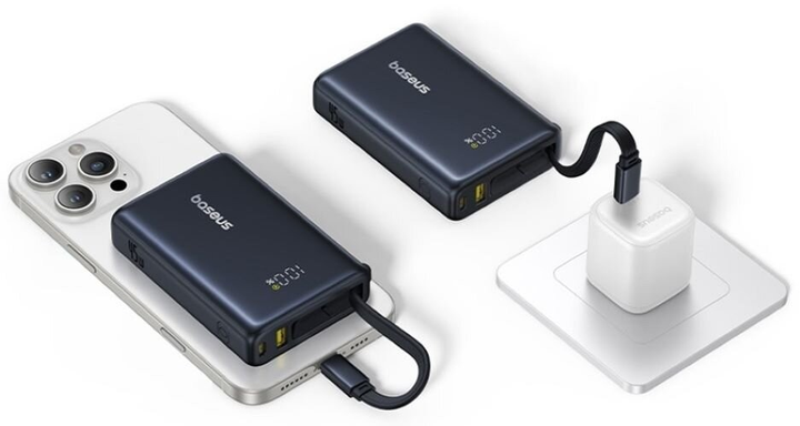 УМБ Baseus PicoGo 10000 mAh 45W Black (6932172678715) - зображення 6