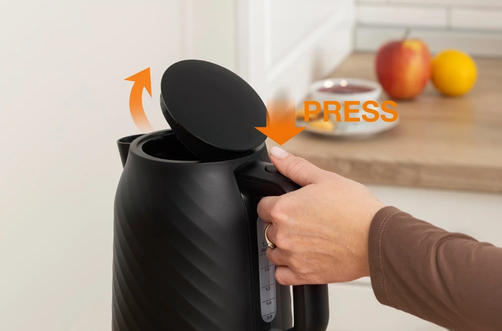 Електрочайник 1.7л, Strix контроль, чорний матовий Gorenje (kuh0015340) - зображення 3