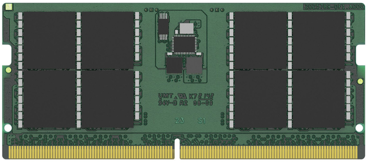 Pamięć RAM marki Kingston SODIMM DDR5-5600 32768MB PC5-44800 (KCP556SD8-32) (955555909560896) - Outlet - obraz 1