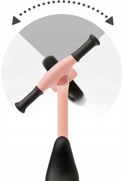 Rower biegowy KinderKraft Tove Pink (KRTOVE00PNK0000) (5902533922277) - obraz 3