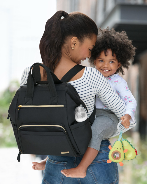 Plecak Skip Hop Mainframe Wide Open Backpack Diaper Bag - Charcoal 9J639110 (194135356627) - obraz 3
