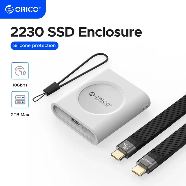 Кишеня ORICO Aluminum 10Gbps M.2 2230 SSD NVMe - зображення 2