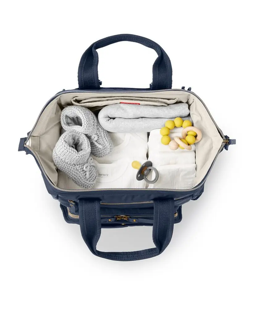Plecak Skip Hop Mainframe Wide Open Backpack Diaper Bag - Midnight Navy 9M203610 (194135821781) - obraz 3